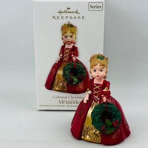 Hallmark Madame Alexander Colonial Christmas Keepsake Ornament 2012